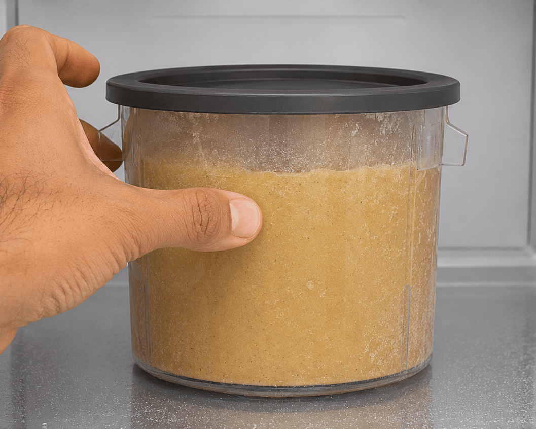Step 2: Freeze flat for 24 hours